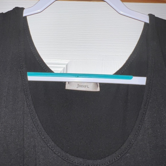 Jodifl Cold Shoulder Black Dress - Picture 5 of 6